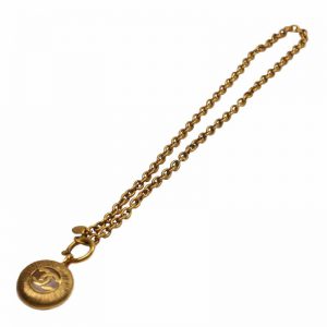 Chanel Coco Button Necklace