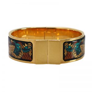 Hermes Cloisonne Bangle