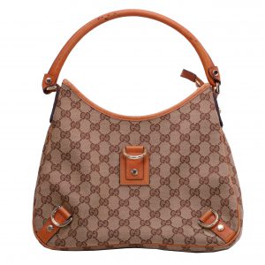 Gucci GG canvas one-shoulder bag